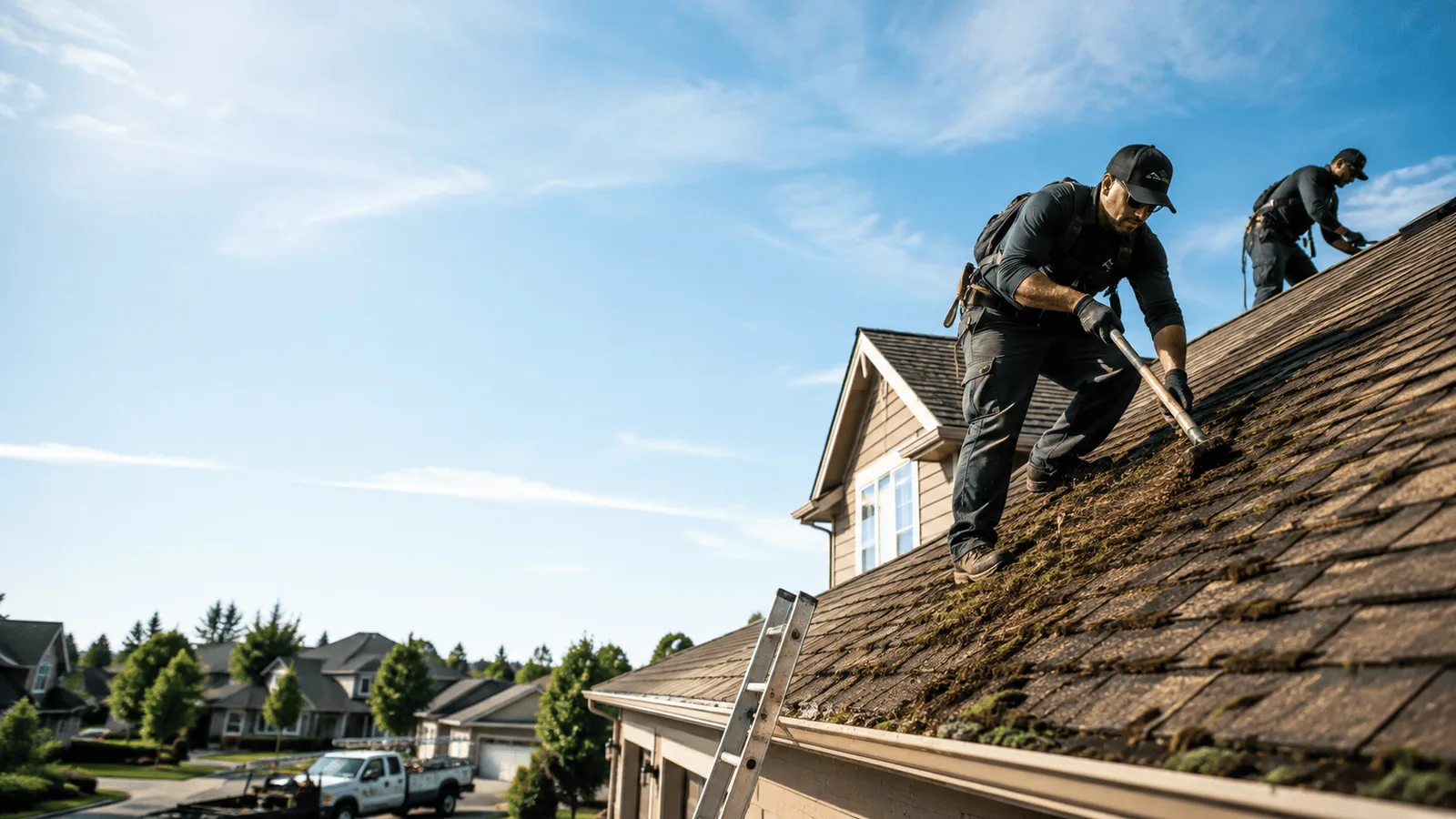 Roof Moss Removal in Mansfield Center, CT near me